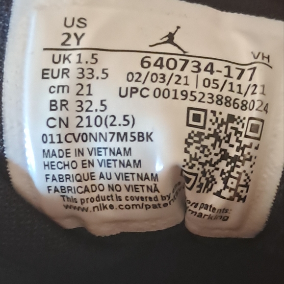 2Y Air Jordan 1 - Picture 8 of 13